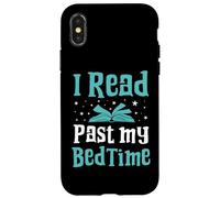 Leí más allá de mi Hora de Dormir Libros Amante Bookworm Bookaholic Carcasa para iPhone X/XS