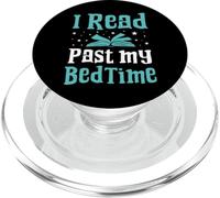 Leí más allá de mi Hora de Dormir Libros Amante Bookworm Bookaholic PopSockets PopGrip para MagSafe