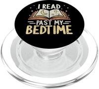 Leí más allá de mi Hora de Dormir Moon Stars Libro Abierto PopSockets PopGrip para MagSafe