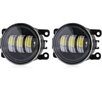 LeiBaOF Antiniebla Delanteras para Peugeot 107 Hatchback 2005-2010 2011 2012 2013 2014 2015 3.54",Impermeables Duraderas Conjunto De Luces Antiniebla del Parachoques Delantero,e/P White+Yellow