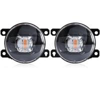 LeiBaOF Antiniebla Delanteras para Peugeot 3008 2009 2010 2011 2012 2013 3.54",Impermeables Duraderas Conjunto De Luces Antiniebla del Parachoques Delantero,f/Yellow Style