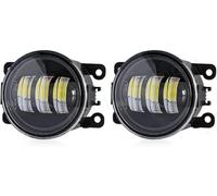 LeiBaOF Antiniebla Delanteras para Peugeot 301 2012 2013 2014 2015 2016 2017 2018 3.54",Impermeables Duraderas Conjunto De Luces Antiniebla del Parachoques Delantero,c/P Yellow