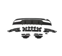 LeiBaOF Difusor de Parachoques Trasero,alerón de Labio Trasero para Mercedes Benz C-Class W205 AMG C63 2015-2018,Estilo de Coche Accesorio,B-Four Doors Silver
