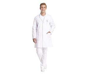 Leiber Abrigo de hombre cit Bolsillo interior 12/492/01 Blanco 54