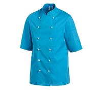 Leiber Chaqueta de cocinero conit 1/2 manga 12/1094/76 Turquesa 42