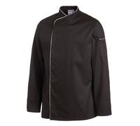Leiber Chaqueta de cocinero para hombre 12/2598/1001 negro/blanco 62