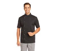 Leiber Chaqueta de cocinero para hombre conit 1/2 manga 12/2542/10 Negro 60