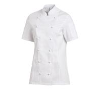 Leiber Chaqueta de cocinero para señoras conit 1/2 manga 08/2519/01 Blanco 52
