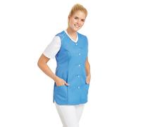 Leiber Chaqueta pantalón señora sin mangas 04/1247/27 Azul caribe 48