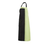 Leiber Delantal con peto aprox. 100 cm 11/2522/1087 Negro/verde claro