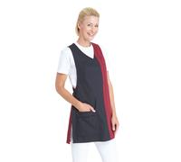 Leiber Delantal de señora 08/2541/1021 negro/burdeos II