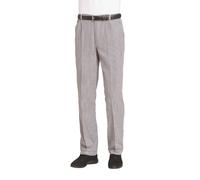 Leiber Pantalones de cocinero/panadero para hombre 12/5730/25 negro/blanco 50