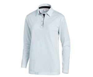 Leiber Polo conit manga larga 08/2638/0504 Azul claro/azul marino XXL