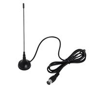 LEIBOCHAO Antena TV Interior Potente, Pequeña, Discreta, Portátil, Antena HDTV para TDT DVB-T/DVB-T2, Antena TDT Interior Compatible con Radio VHF UHF FM Dab