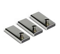 LEIBOCHAO Guía Magnética para Máquina de Coser MG1 - Imán de Alta Potencia, Precisión en Costuras Rectas y Curvas, Tamaño 5,3x2,35x1,46 cm, para Hogar y Profesionales (Guia Magnetica Maquina Coser)