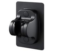LEIBOCHAO Soporte para Cabezal de Ducha sin Taladro, Soporte Ducha Regulable, Soporte de Ducha de Mano Impermeable, Adhesivo Fuerte, Soporte para Ducha de Mano, Soporte Alcachofa Ducha, Negro