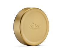 Leica 19661 Tapa de objetivo Q, E49, latón, acabado granallado