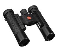 Leica Binoculares Ultravid 10x25 en cuero, de color negro