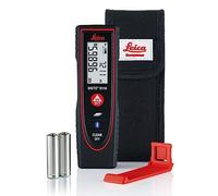 Leica DISTO D110: Medidor láser de distancia compacto con Bluetooth (se conecta a aplicaciones) para mediciones de distancia y área (uso en interiores con un alcance de 60 m)