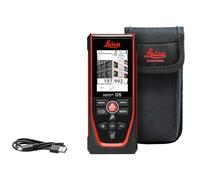 Leica Disto D5 Medidor Láser de Distancia Profesional con Bluetooth (App), Puntero Digital (Interior y Exterior) y Sensor de Inclinación para Seguimiento de Alturas, Medición de Perfiles y Ángulos