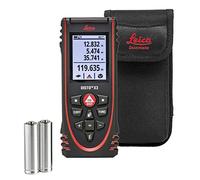 Leica DISTO X3: Telémetro láser resistente (grado de protección IP65) con Bluetooth (se conecta a aplicaciones) para mediciones de distancia en los entornos más difíciles (uso en interiores)