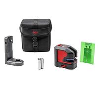 Leica Lino L2Gs: Nivel láser de líneas cruzadas con innovador adaptador magnético en estuche (láser verde, alcance de trabajo: 35 m)