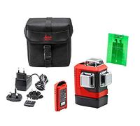 Leica TRI 200: Trípode ligero de aluminio con rosca de 1/4", bloqueo de nivel y abrazadera para un ajuste rápido (perfecto para su uso con los láseres Leica Lino y los adaptadores FTA 360 y DST 360)