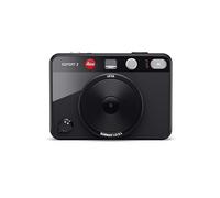 Leica Sofort 2 Cámara digital e instantánea con pantalla LCD, 2 disparadores, 10 efectos de lente y soporte para la aplicación Leica FOTOS (Negro)