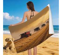 Leichong Toalla de Playa Segador Grande de Microfibra Hombre Mujer, Toallas Playa Granja Secado Rápido, Absorbente Toalla Baño 100 x 200 cm