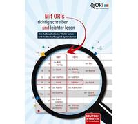 Leichter lesen und richtig schreiben mit ORIs (Förderung aller Kinder): ORI-Wörterbuch Deutsch Klasse 2/ 3/ 4/ 5/ 6, und für Erwachsene: 1