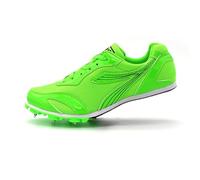 Leichtrit Zapatillas de Clavos Atletismo,Pista Y Campo Zapatillas Correr con Clavos,Zapatillas Deportivas con Clavos De 7 Clavos Juvenil Unisex Zapatos Atletismo Antideslizantes Velocidad Sprint