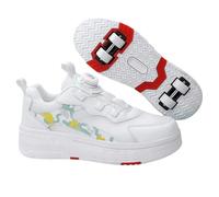 Leichtrit Zapatillas Deportivas con Ruedas para niños,Zapatillas con Ruedas niño,Zapatillas con Ruedas,2 en 1,Multiusos,Retráctil,para Pascua Cumpleaños,Navidad,Regalos creativos de Vacaciones