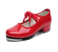 Leichtrit Zapatos de Claqué,Zapatos Claqué para Niños Mujer,Zapatos de claqué para Hombre,Zapatos de Jazz Tap Mujer,Transpirables,Ligeros Y CóModos,para EspectáCulos Y Entrenamiento De Claqué