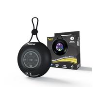 LEICKE Altavoz Bluetooth Ultra Portátil, Sonido Potente de 5W, Altavoz Bluetooth 5.3 Inalámbrico con Luz LED Multicolor, Sonido Estéreo con Micrófono Incorporado, Ideal para Viajes 2025