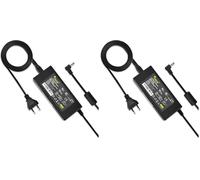 LEICKE Cargador ULL 12V 4A 48w Adaptador Fuente de Alimentación para Diversos Dispositivos como routers, Pico PSU, monitores y LCD, TFT, Luces LED | 5,5 * 2,5mm | 2 Años de Garantía (Paquete de 2)