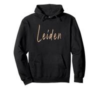 Leiden Países Bajos Diseño Elegante Vintage Sudadera con Capucha
