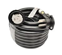 Leideu Parkworld RV 50A Shore Power Extension Cord Adapter 50A Camper Plug 14-50P to SS2-50R Marine Twist Lock Receptacle