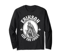 Leif Erikson Camiseta Viking Manga Larga