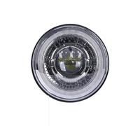 LEIFEIS Faro Delantero Para Jeep Para Wrangler Para Lada Para Niva Para Faros LED De 7 Pulgadas Con Señal Giro 4x4 Archivada Faro Redondo Faro Principal auto(1pcs Sliver)