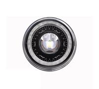 LEIFEIS Faro Delantero Para Jeep Para Wrangler Para Lada Para Niva Para Faros LED De 7 Pulgadas Con Señal Giro 4x4 Archivada Faro Redondo Faro Principal auto(1pcs Black)