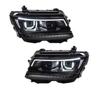 LEIFEIS FARO PRINCIPAL Para VW Para Tiguan L 2017-2021 Actualización LED Alta Combinación Faro Delantero Lente Proyector Conjunto Lámparas Delanteras Faro delantero