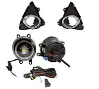 LEIFEIS Montaje Luces Antiniebla Para Toyota Para Auris Cubierta Cableado Arnés Rejilla Halógena Angel Eyes DRL Luces LED Parachoques Delantero Faros Antiniebla