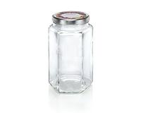 Leifheit 3212 Hexagonal Cristal 1700 ml, transparente, 12.4 x 11 x 19.8 cm