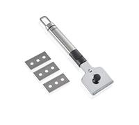 Leifheit 3252 Raschietto per Piano di Cottura, Argento, Taglia Unica