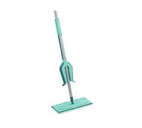 Leifheit 56553 Picobello XL Micro Duo - Mopa, Gris/Turquesa, Pack de 1 Unidad