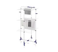 Leifheit Classic 340 6642-Tendedero Tower, móvil, Metal, Multicolores, 34 m