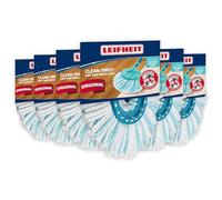 Leifheit Cabezal de Recambio Clean Twist Disc Mop Micro dúo Set de 6