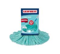 Leifheit Cabezal de Recambio Fregona Classic Mop, Viscosa Plus 27 cm | Fibras de viscosa absorbentes y rugosas, rosca universal, apto para baldosas PVC y piedra, lavable a 60 °C