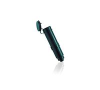 Leifheit Casquillo de Suelo LinoProtect, 50 mm para Hormigón | Recambio en plástico verde ópalo, con tapa antipolvo y protección antivuelco, apto para tendederos Leifheit y tubos de 50 mm
