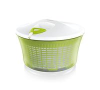 Leifheit Secador de Alimentos Seca la Ensalada de Forma Suave y efectiva, Secado, con distinto Mecanismo de Giro a Derecha e Izquierda